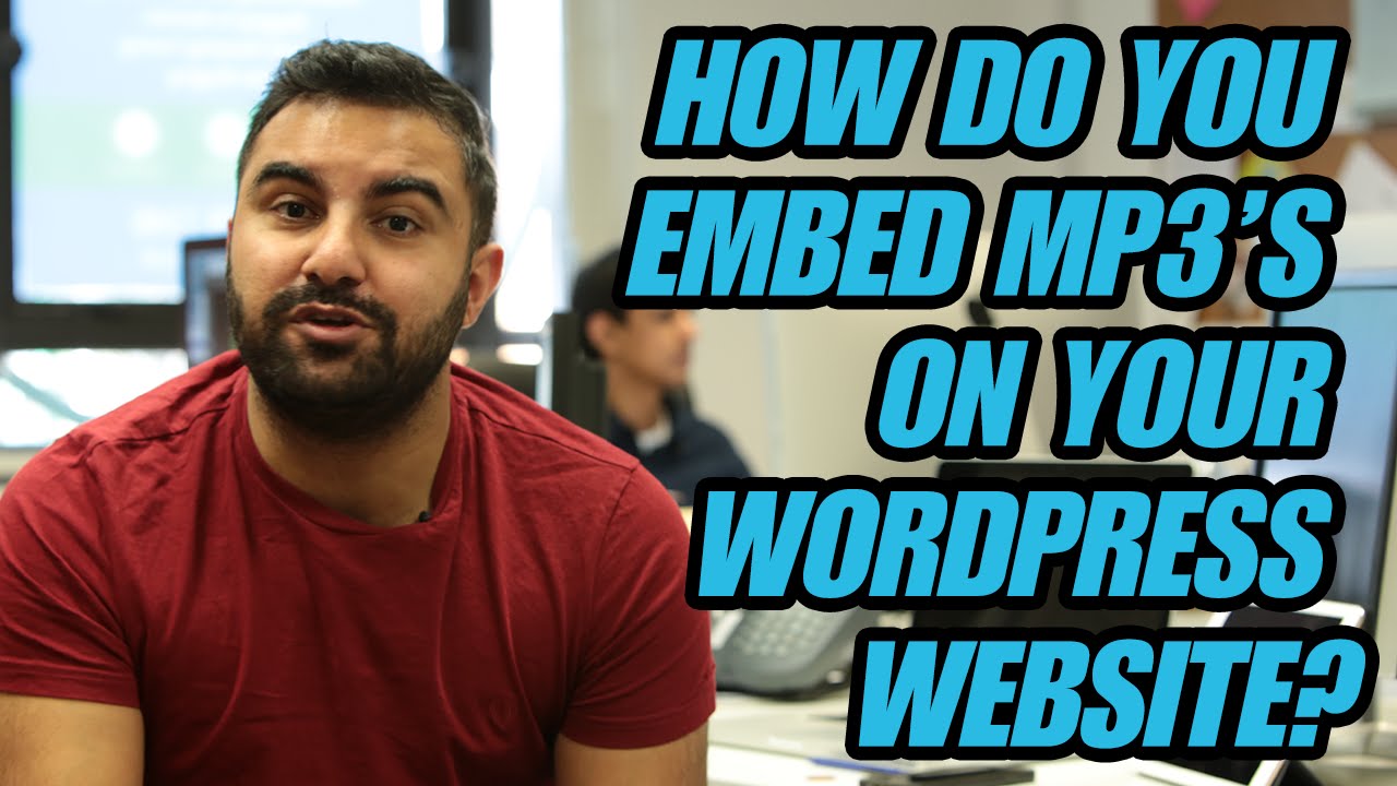 How To Embed A Mp3 In Wordpress